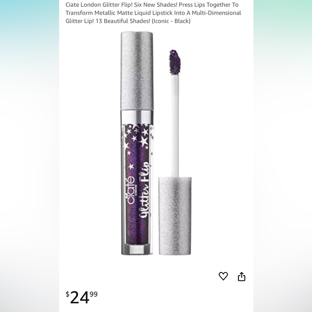 Iconic - Ciate Glitter Flip Transforming Glitter Liquid Lipstick